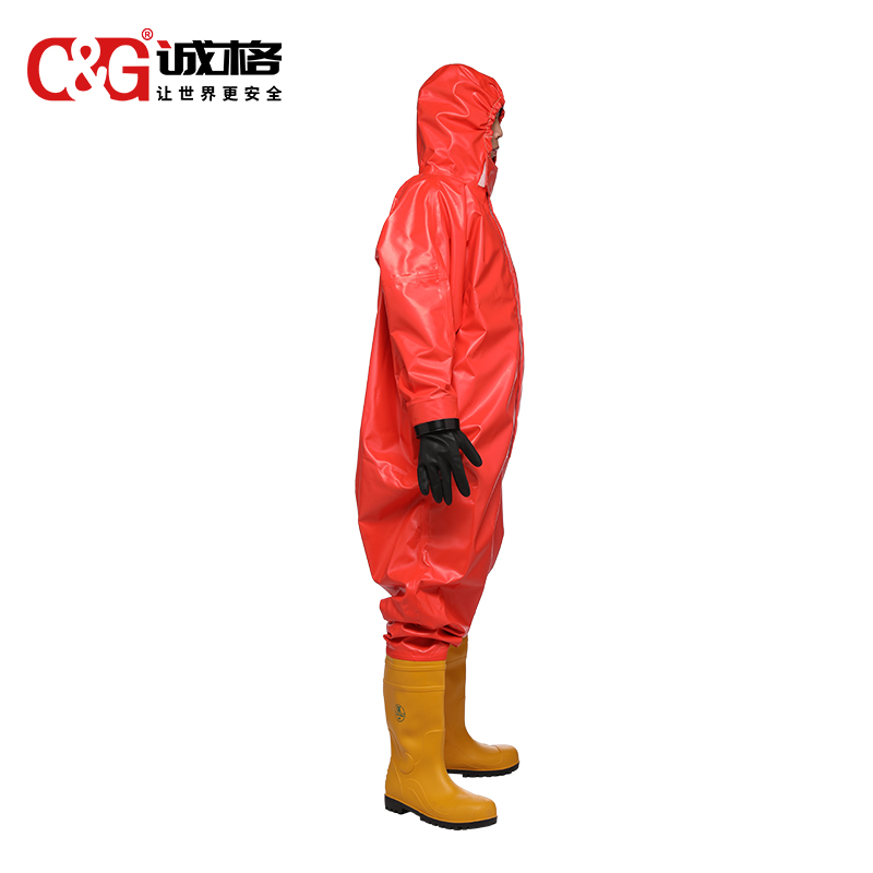 消防員輕型防化服(二級(jí)化學(xué)防護(hù)服)