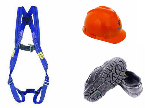 安全帽，安全鞋